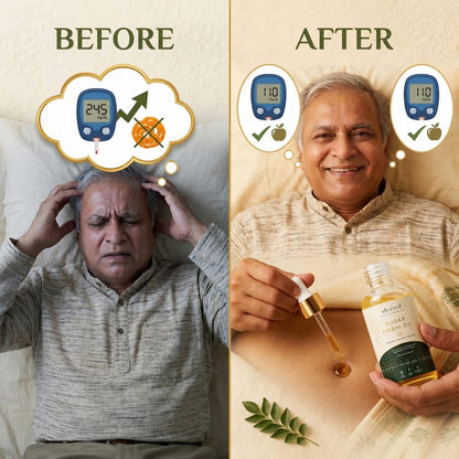 Ayurvedic Nabhi Oil for Blood Sugar Balance & Daily Wellness