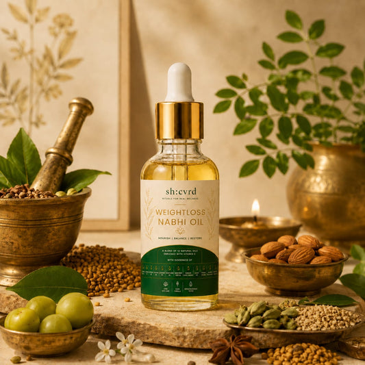 Ayurvedic Nabhi Oil for Weight Loss & Belly Fat Management